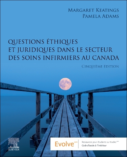 Бумажная книга «Questions éthiques et juridiques dans le secteur des soins infirmiers au Canada», автор Памела Адамс - фото №1