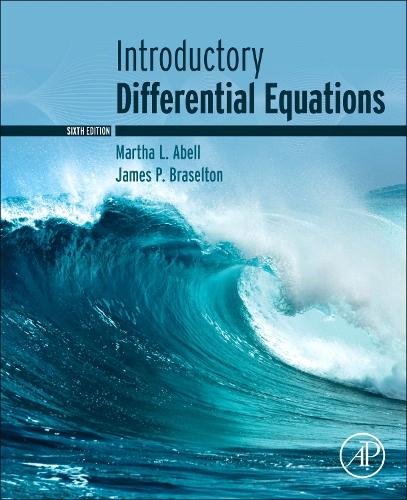 Паперова книга «Introductory Differential Equations», авторів Джеймс П. Браселтон, Марта Л. Абелл - фото №1