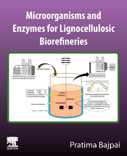 Паперова книга «Microorganisms and enzymes for lignocellulosic biorefineries», автор Пратіма Баджпаї - фото №1