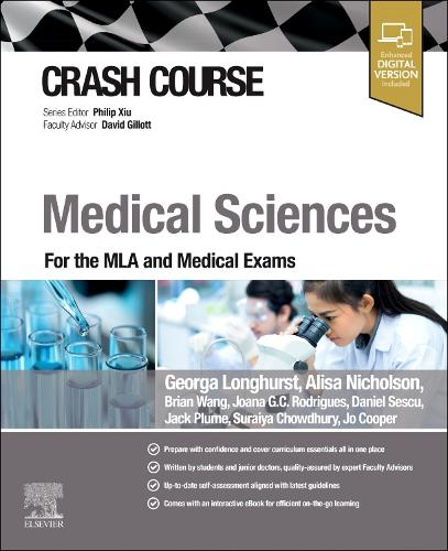 Паперова книга «Crash Course Medical Sciences: For the MLA and Medical Exams», автор Джо Купер - фото №1