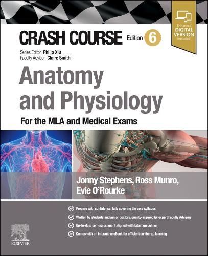 Бумажная книга «Crash Course Anatomy and Physiology: For the MLA and Medical Exams», автор Джонни Стивенс - фото №1