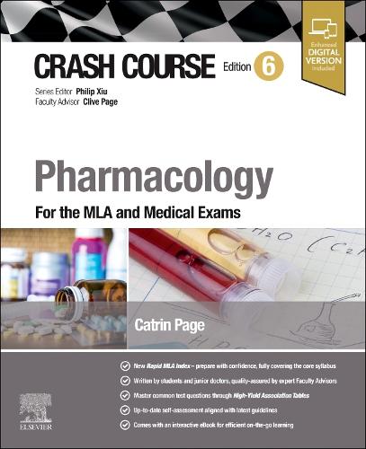 Бумажная книга «Crash Course Pharmacology: For the MLA and Medical Exams», автор Кэтрин Пейдж - фото №1