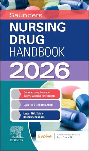 Бумажная книга «Saunders Nursing Drug Handbook 2026», авторов Кит Ходжсон, Роберт Кизиор - фото №1