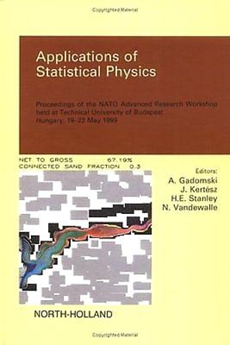 Бумажная книга «Applications of Statistical Physics», авторов A. Гадомски, Х.Э. Стэнли, Дж. Кертеш, Н. Вандевале - фото №1