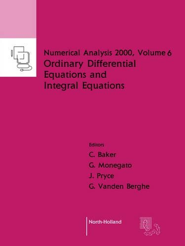 Паперова книга «Ordinary Differential Equations and Integral Equations», авторів К.Т.Х. Бейкер, Г. Монегато, Г. ван ден Берге - фото №1
