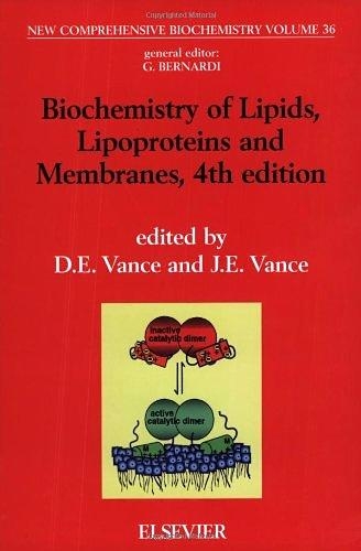 Бумажная книга «Biochemistry of Lipids, Lipoproteins and Membranes», авторов Деннис Э. Вэнс, Дж. Э. Вэнс - фото №1