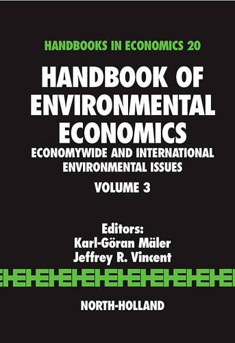 Бумажная книга «Handbook of Environmental Economics: Economywide and International Environmental Issues», автор Карл-Горан Пейнтер - фото №1