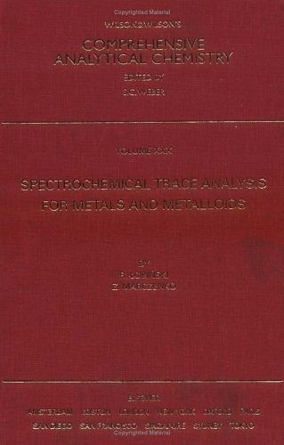 Паперова книга «Spectrochemical Trace Analysis for Metals and Metalloids», авторів Р. Лобінськи, З. Марченко - фото №1