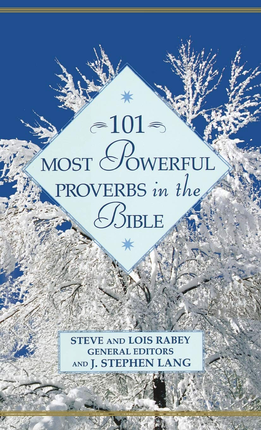 Паперова книга «101 Most Powerful Proverbs in the Bible», авторів Стів, Лоїс Ребі, Дж. Стівен Ленг - фото №1