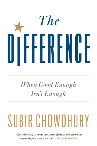 Бумажная книга «The Difference: When Good Enough Isn't Enough», автор Субир Чоудхури - фото №1