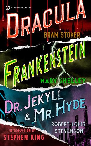 Паперова книга «Frankenstein, Dracula, Dr. Jekyll And Mr. Hyde», авторів Брем Стокер, Мері Шеллі, Роберт Луїс Стівенсон - фото №1