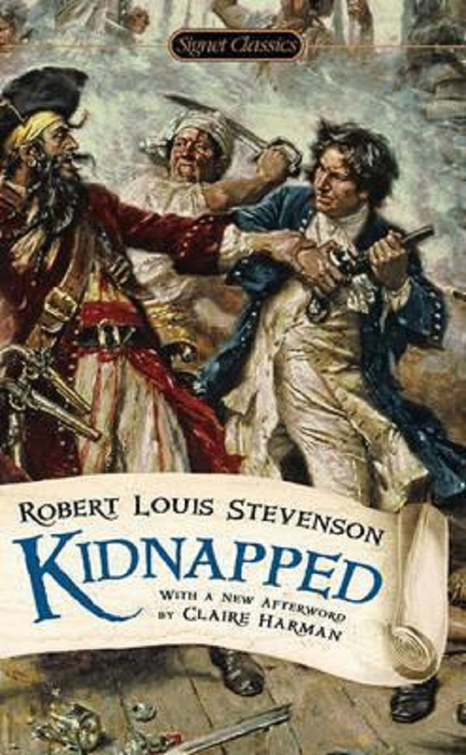 Паперова книга «Kidnapped», автор Роберт Луїс Стівенсон - фото №1