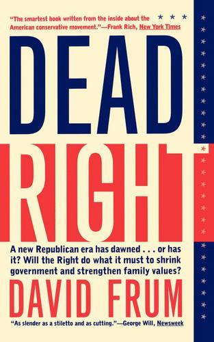 Бумажная книга «Dead Right», автор Дэвид Фрум - фото №1