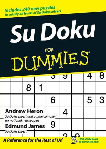 Бумажная книга «Su Doku for Dummies», авторов Эндрю Херон, Эдмунд Джеймс - фото №1
