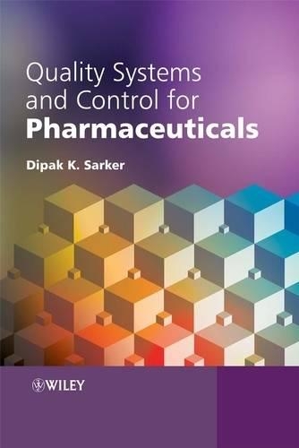 Паперова книга «Quality Systems and Controls for Pharmaceuticals», автор Діпак Кумар Саркар - фото №1