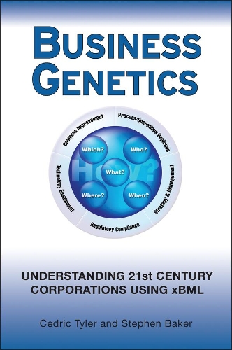 Паперова книга «Business Genetics: Understanding 21st Century Corporations using xBML», авторів Седрік Г. Тайлер, Стівен Р. Бейкер - фото №1