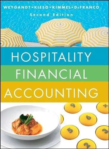 Паперова книга «Hospitality Financial Accounting», авторів Агнес Л. ДеФранко, Дональд Е. Кієсо, Джеррі Дж. Вейгандт, Пол Д. Кіммел - фото №1