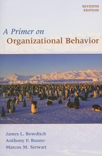 Бумажная книга «A Primer on Organizational Behavior», авторов Энтони Ф. Буоно, Джеймс Л. Боудич, Маркус М. Стюарт - фото №1