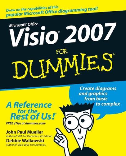 Бумажная книга «Visio 2007 For Dummies», авторов Дебби Уолковски, Джон Пол Мюллер - фото №1
