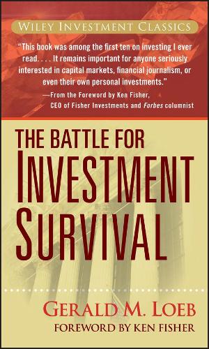 Бумажная книга «Battle for Investment Survival», автор Джеральд М. Лоеб - фото №1