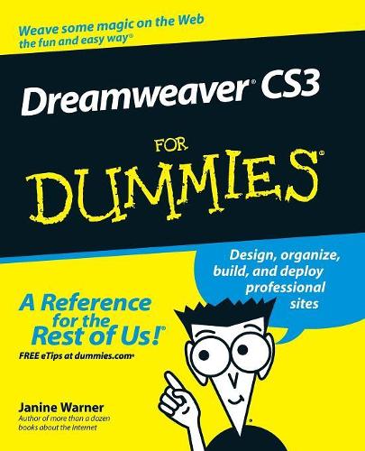 [object Object] «Dreamweaver CS3 For Dummies», автор Джанін Ворнер - фото №1