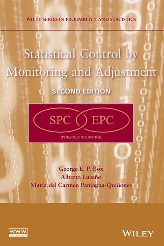 Паперова книга «Statistical Control by Monitoring and Adjustment», авторів Альберто Лусеньо, Джордж Е. П. Бокс, Марія дель Кармен Паніагуа-Кінонес - фото №1