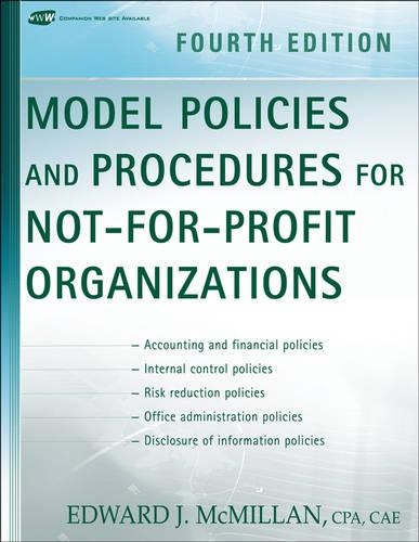Бумажная книга «Model Policies and Procedures for Not-for-Profit Organizations», автор Эдвард Дж. Макмиллан - фото №1