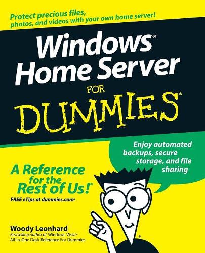 [object Object] «Windows Home Server For Dummies», автор Вуді Леонгард - фото №1