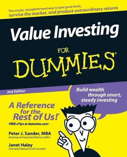 Паперова книга «Value Investing For Dummies», авторів Джанет Хейлі, Пітер Й. Сандер - фото №1