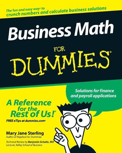 Бумажная книга «Business Math For Dummies», автор Мэри Джейн Стерлинг - фото №1