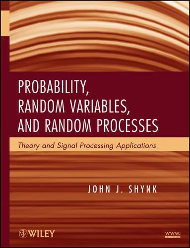 [object Object] «Probability, Random Variables, and Random Processes: Theory and Signal Processing Applications», автор Джон Дж. Шинк - фото №1