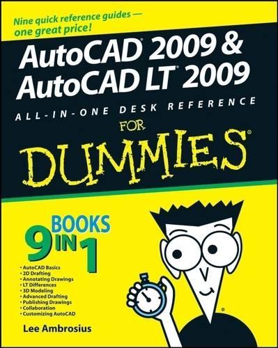 [object Object] «AutoCAD 2009 and AutoCAD LT 2009 All-in-One Desk Reference For Dummies», автор Лі Амброзіус - фото №1