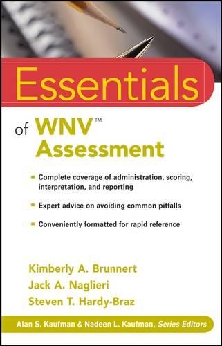 [object Object] «Essentials of WNV Assessment», авторов Джек А. Наглиери, Кимберли А. Бруннерт, Стивен Т. Харди-Браз - фото №1