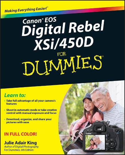 Бумажная книга «Canon EOS Digital Rebel XSi/450D For Dummies», автор Джули Адэр Кинг - фото №1