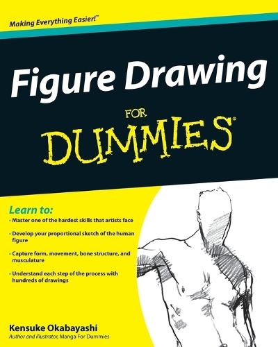 Паперова книга «Figure Drawing For Dummies», автор Кенсуке Окабаяші - фото №1
