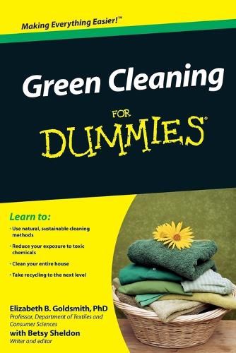 Паперова книга «Green Cleaning For Dummies», авторів Бетсі Шелдон, Елізабет Б. Голдсміт - фото №1