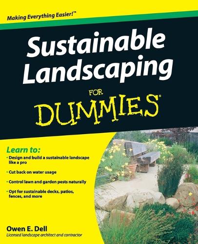 Паперова книга «Sustainable Landscaping For Dummies», автор Оуен Е. Делл - фото №1