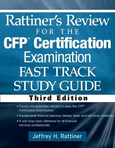 Бумажная книга «Rattiner's Review for the CFP(R) Certification Examination, Fast Track, Study Guide», автор Джеффри Х. Раттинер - фото №1