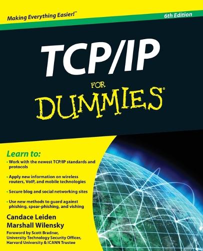 [object Object] «TCP / IP For Dummies», авторов Кэндис Лейден, Маршалл Виленский - фото №1