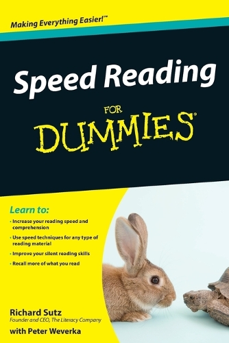 Паперова книга «Speed Reading For Dummies», автор Річард Сатц - фото №1