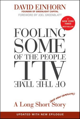 Бумажная книга «Fooling Some of the People All of the Time, A Long Short (and Now Complete) Story, Updated with New Epilogue», автор Дэвид Эйнхорн - фото №1