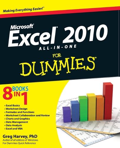 Бумажная книга «Excel 2010 All-in-One For Dummies», автор Грег Харви - фото №1