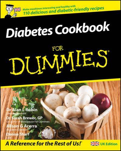 Бумажная книга «Diabetes Cookbook For Dummies», автор Алан Л. Рубин - фото №1