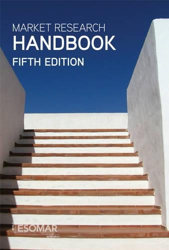 Бумажная книга «Market Research Handbook», автор ESOMAR - фото №1