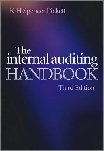 Паперова книга «The Internal Auditing Handbook», автор K. H. Спенсер Пікетт - фото №1