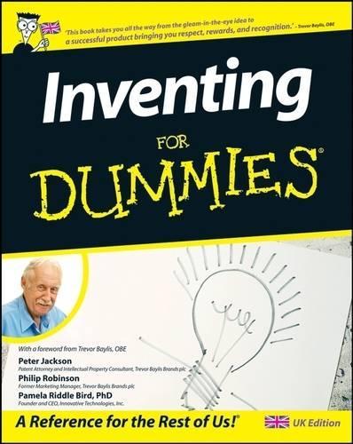 Паперова книга «Inventing For Dummies®», авторів Памела Ріддл Берд, Філіп Робінсон - фото №1