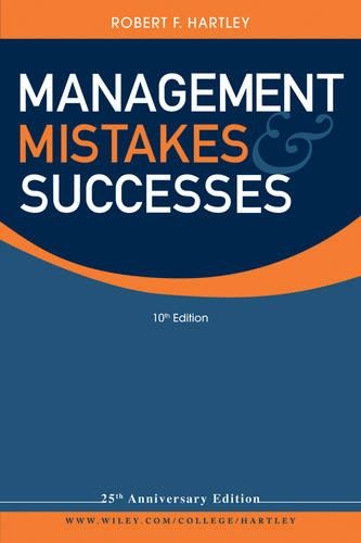 Паперова книга «Management Mistakes and Successes», автор Роберт Ф. Хартлі - фото №1
