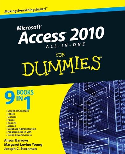 [object Object] «Access 2010 All-in-One For Dummies», авторів Елісон Барроуз, Джозеф К. Стокман, Маргарет Левін Янг - фото №1