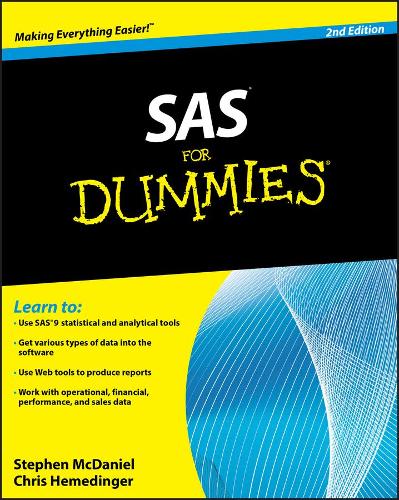 [object Object] «SAS For Dummies», авторів Кріс Хемедінгер, Стівен МакДеніел - фото №1