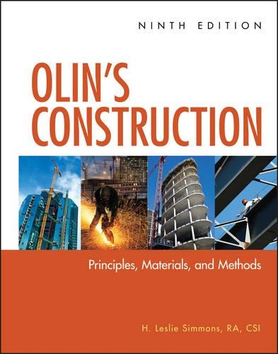 Паперова книга «Olin's Construction: Principles, Materials, and Methods», автор Х. Леслі Сіммонс - фото №1